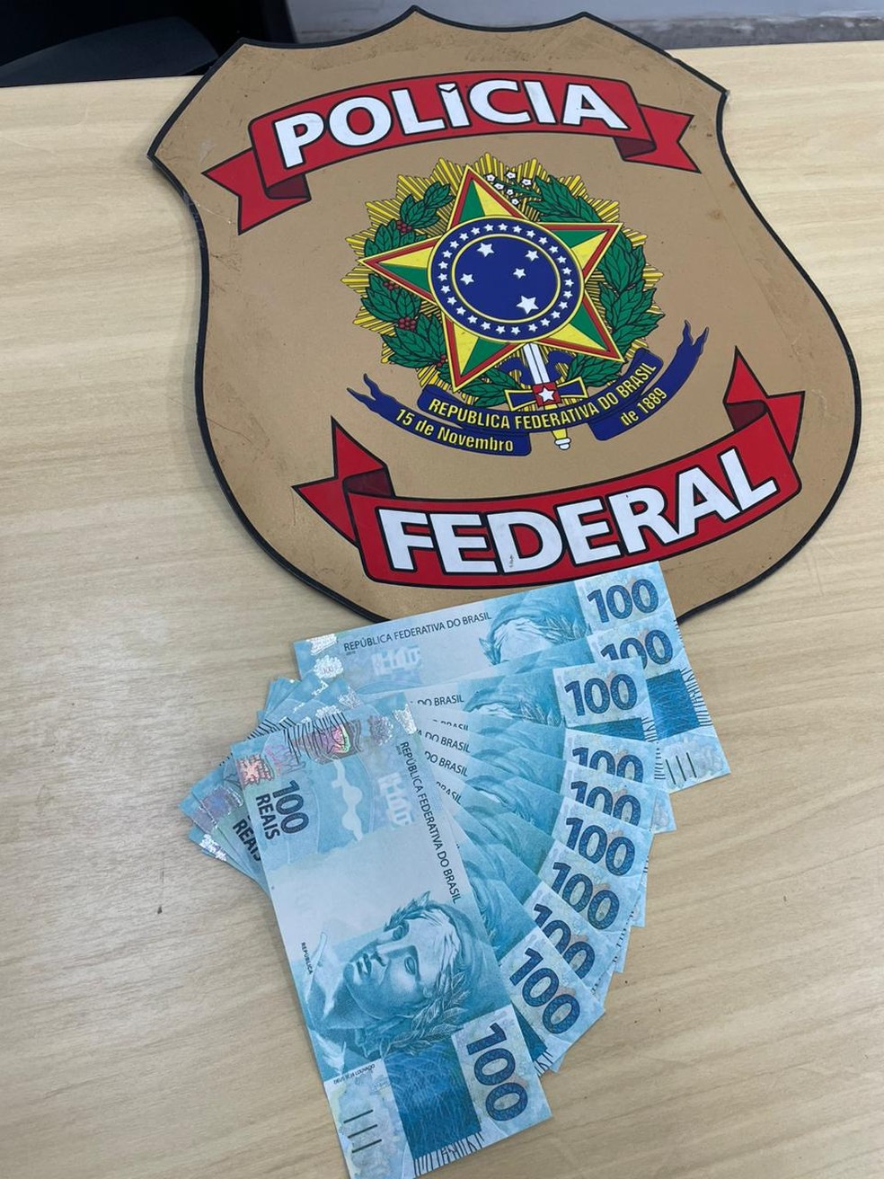 Homem é preso com cédulas falsas em Teresina — Foto: Divulgação/Polícia Federal