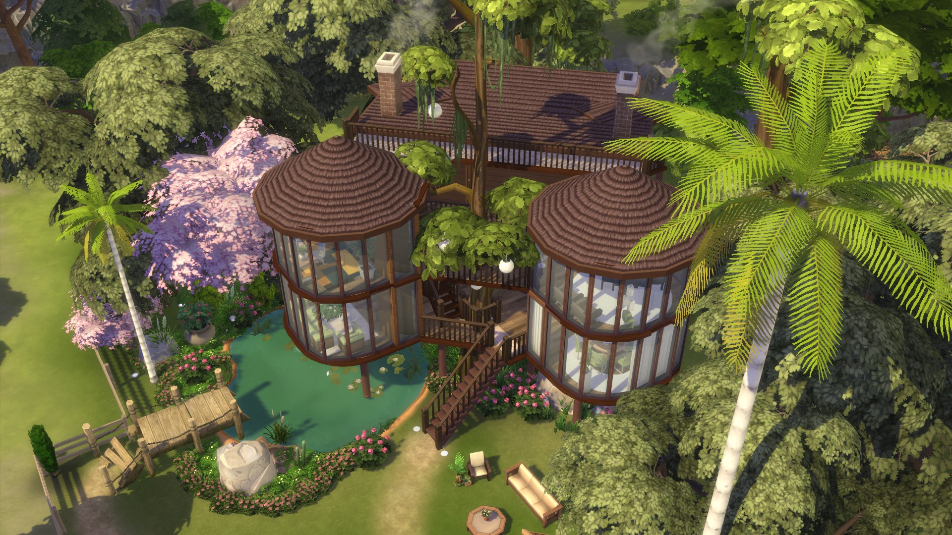 Casa Moderna de Luxo, The Sims 4