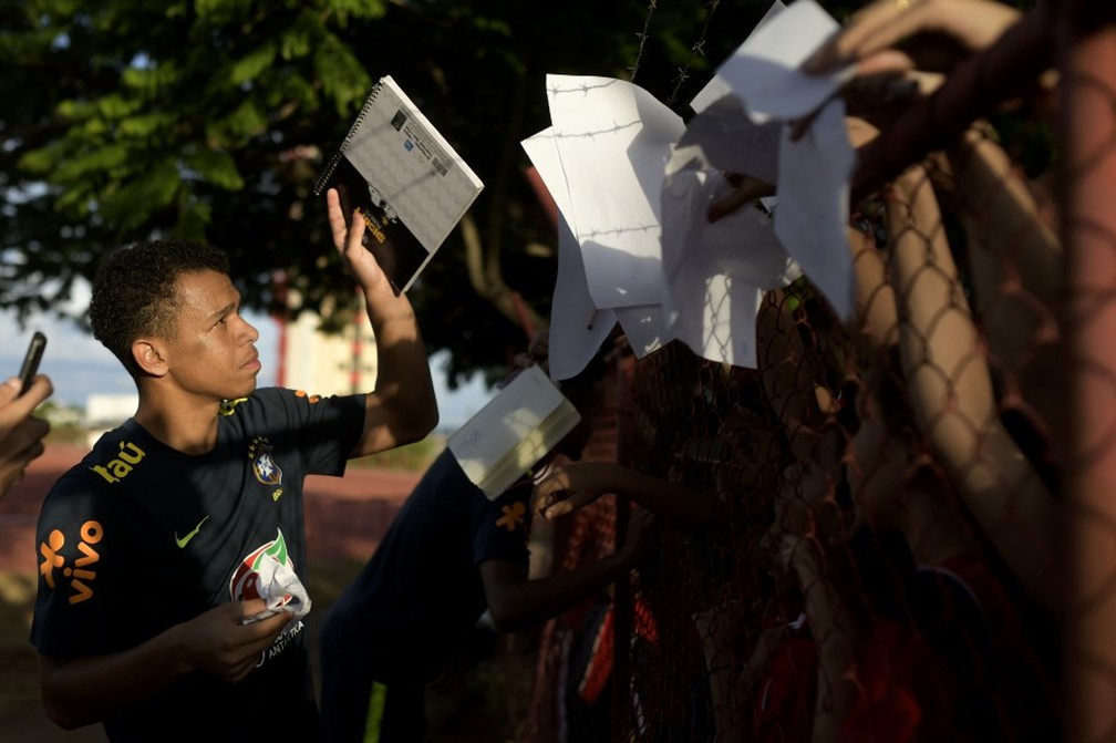 Sandry esteve com a Seleção no Mundial sub-17 — Foto: Alexandre Loureiro/ CBF