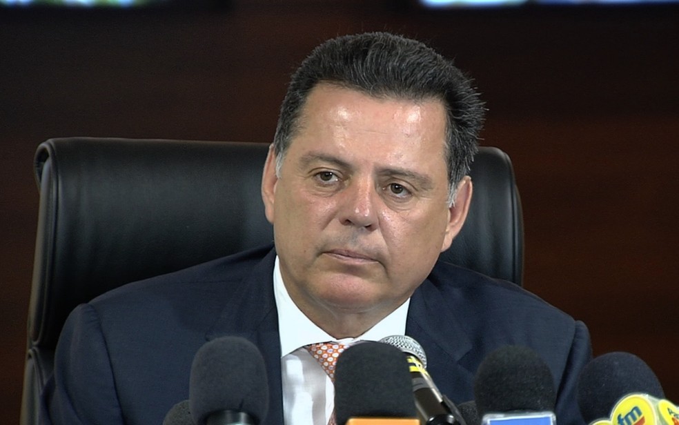 Marconi Perillo (PSDB) se torna réu em ação na Justiça de Goiás (Foto: Reprodução/TV Anhanguera)