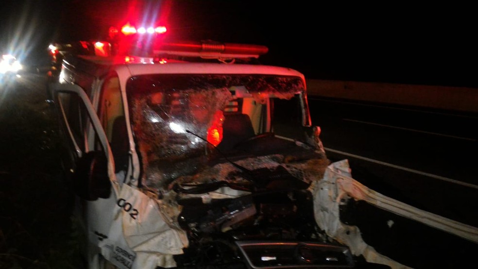 Acidente foi na SP-425 â€” Foto: Prefeitura de Sandovalina