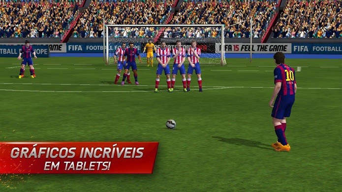 FIFA 15, game chega ao Android todo em português e com gráficos incríveis (Foto: Divulgação)