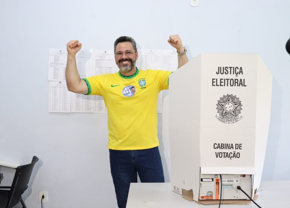 Alan Rick, do União Brasil, é eleito Senador pelo Acre  — Foto: Gustavo Monteiro/Assessoria 