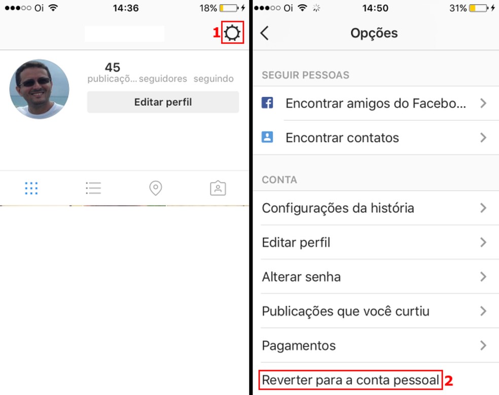 Como Tirar Blog Pessoal Do Instagram Saiba Reverter Uma Conta Comercial Dicas E Tutoriais Techtudo