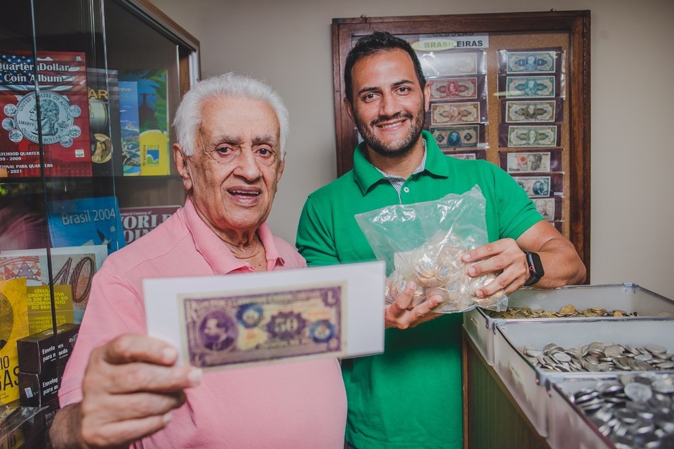 Itens disponíveis no Encontro de Colecionadores em Brasília — Foto: Divulgação