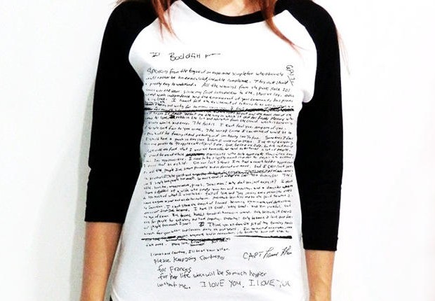 Carta de suicídio de Kurt Cobain, na íntegra e com grafia original, vira  camiseta sucesso de vendas - ÉPOCA | Bruno Astuto