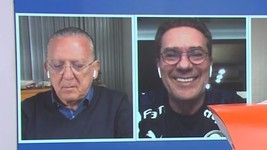 Luxa revela susto com pênalti de Patrick de Paula no ângulo  (Reprodução / SporTV)