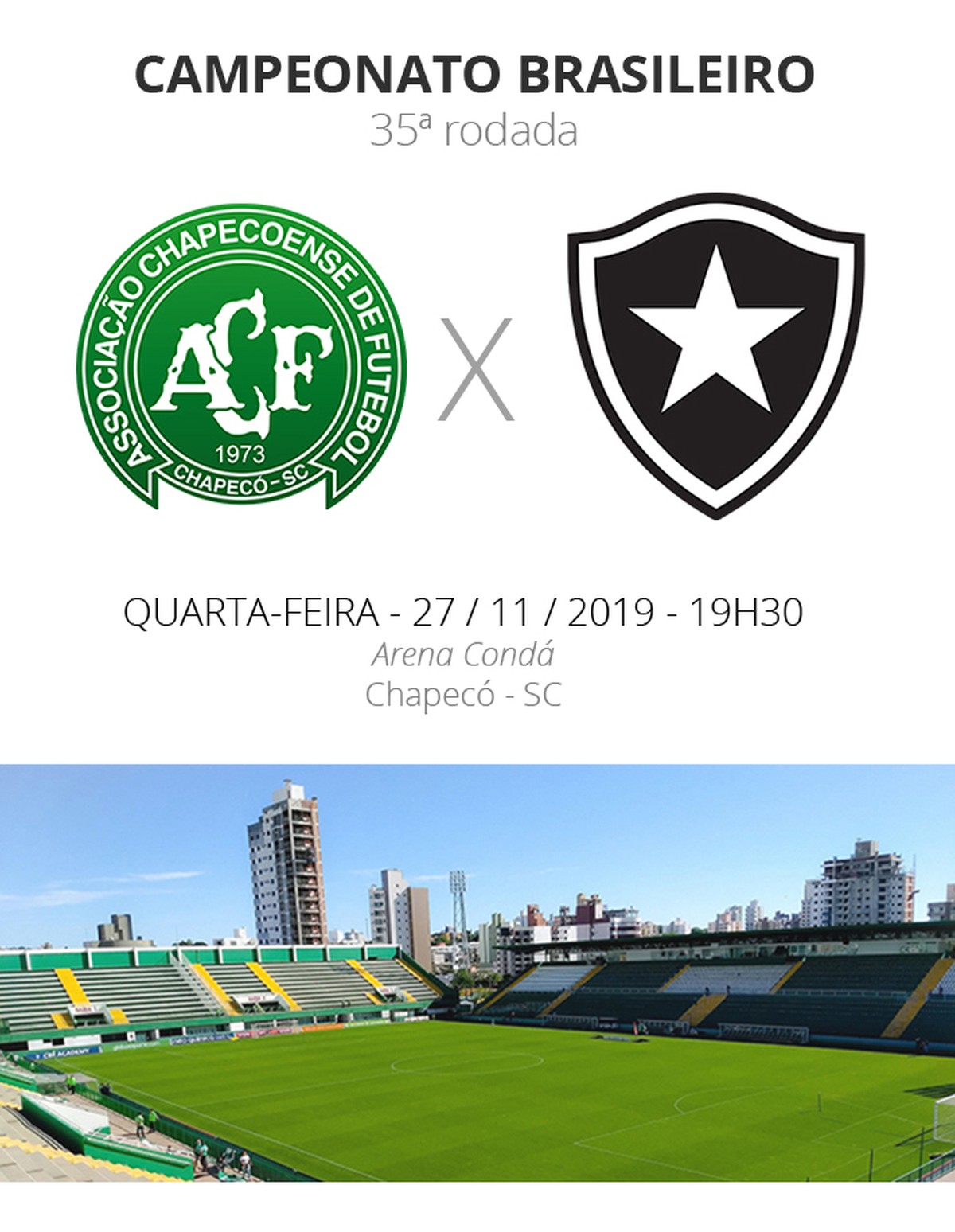 Chapecoense X Botafogo Veja Onde Assistir Escalacoes Desfalques E Arbitragem Brasileirao Serie A Ge