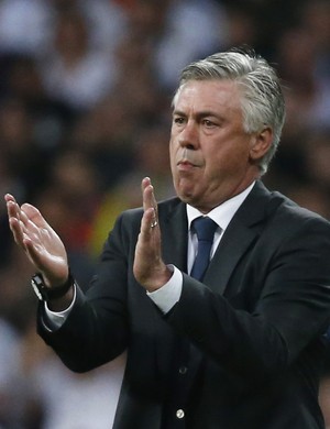 Carlo Ancelotti Real Madrid x Atlético de Madrid (Foto: Reuters)