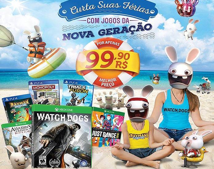 Campanha de verão da Ubisoft coloca jogos populares a R$ 99 (Foto: Divulgação)