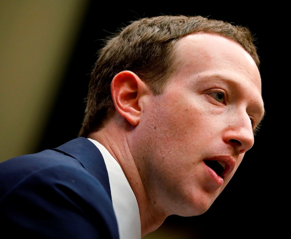 Mark Zuckerberg, presidente do Facebook — Foto: Aaron Bernstein/Reuters