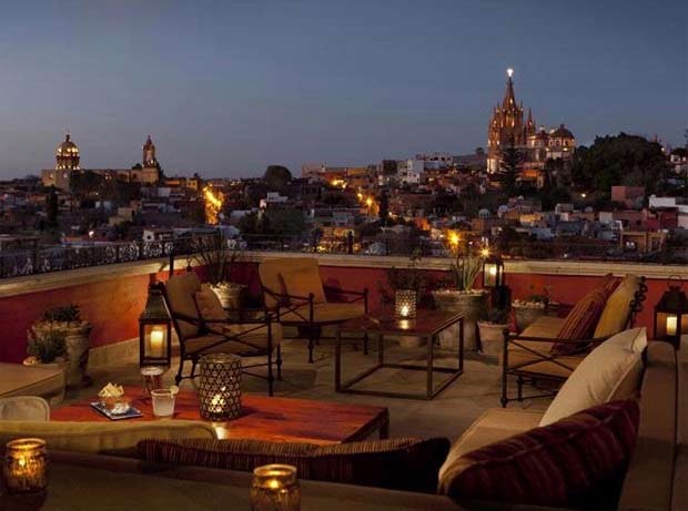 Luna Rooftop Tapas Bar, Rosewood San Miguel De Allende, México (Foto: Reprodução)