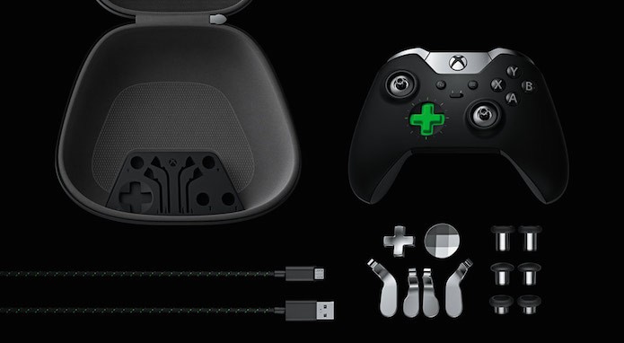 Xbox Elite: todos os acessórios do joystick (Foto: Divulgação/Microsoft)