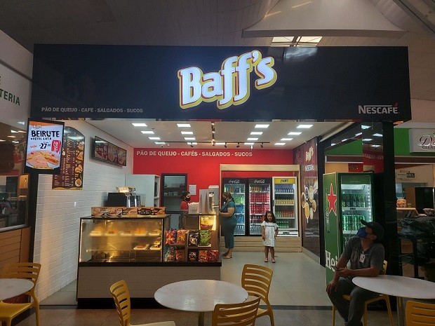 Loja da Baff's no aeroporto de Cuiabá (MT) (Foto: Divulgação)