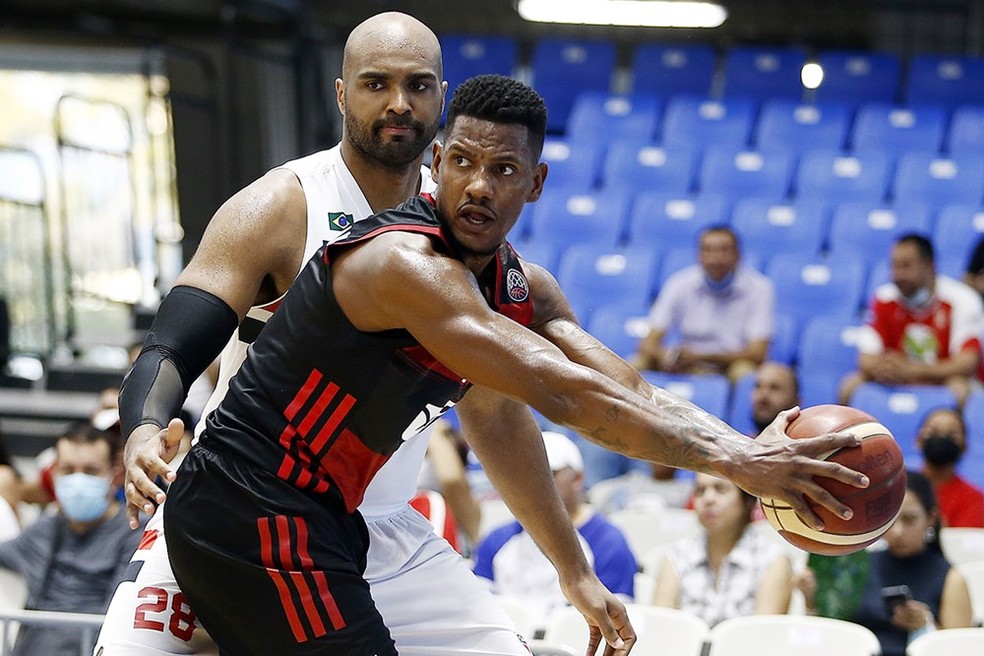 Flamengo eliminou o São Paulo da Champions League Américas — Foto: Divulgação/FIBA