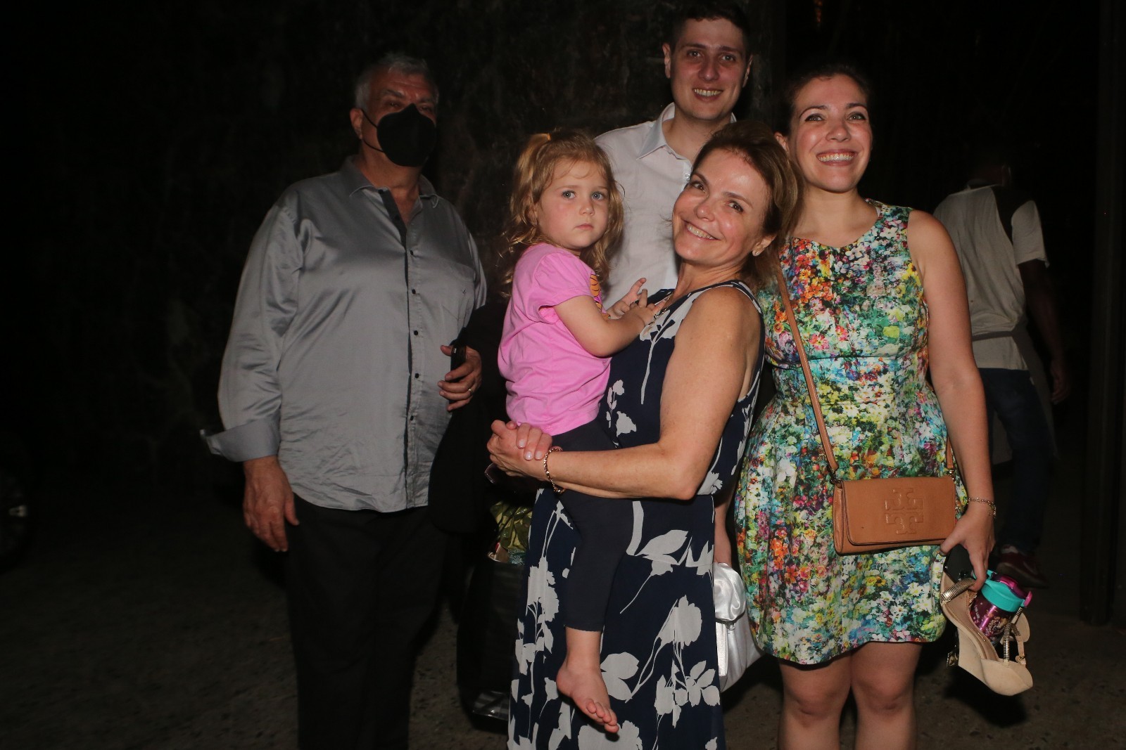 Márcia Marbá e sua família (Foto: AgNews)