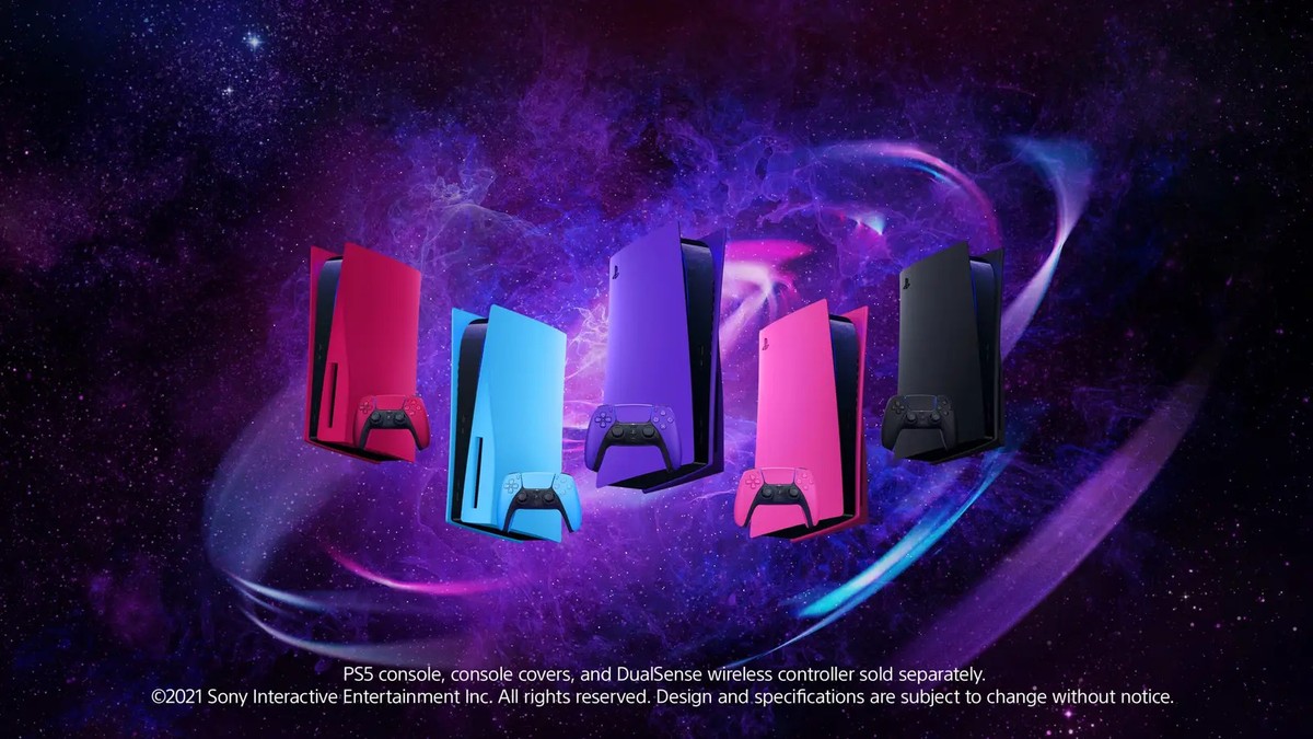 PS5 rosa? Sony revela novas cores para console e controle; veja opções