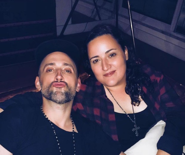 Juliana Amaral e o irmão, Paulo Gustavo (Foto: Reprodução/Instagram)