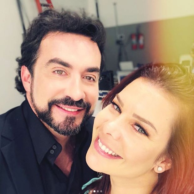 Fernanda Souza e padre Fábio de Melo (Foto: Reprodução/Instagram)