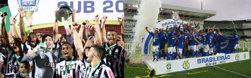 Atlético-MG e Cruzeiro disputarão vaga na Libertadores sub-20 (Foto: Reprodução)