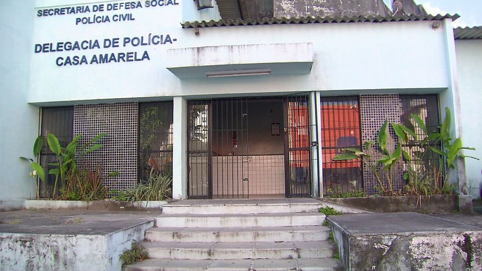 Caso foi registrado pela Delegacia de Casa Amarela, que fica na Zona Norte do Recife — Foto: Reprodução/TV Globo