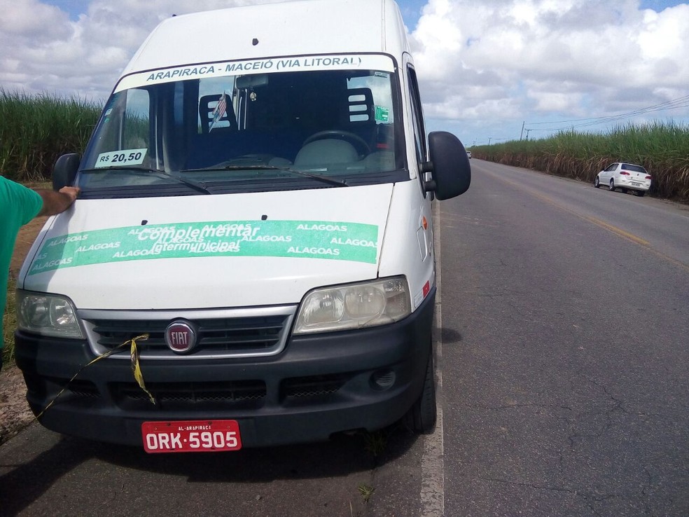 Assalto foi registrado pr&oacute;ximo &agrave; Barra de S&atilde;o Miguel (Foto: Ot&aacute;vio Cust&oacute;dio/TV Gazeta)