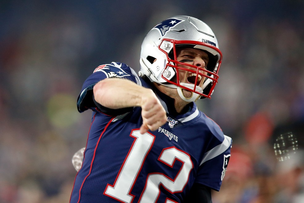 Tom Brady disputou 20 temporadas pelo New England Patriots e conquistou seis títulos — Foto: Reuters