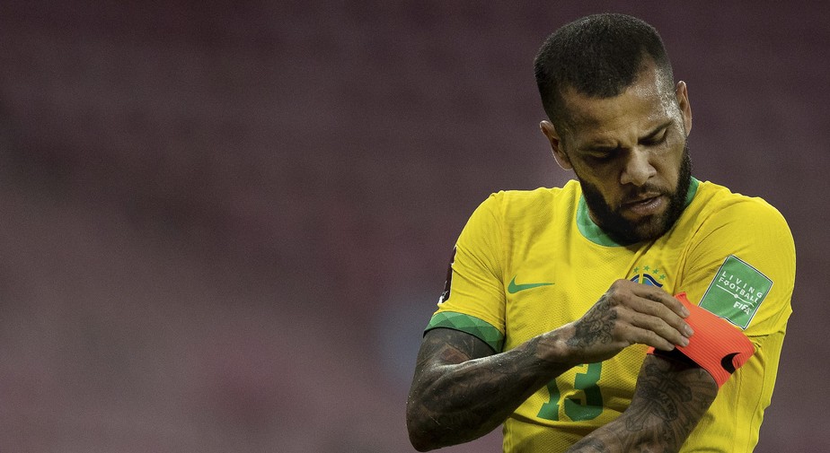 Daniel Alves, de 39 anos, foi chamado à Copa do Mundo