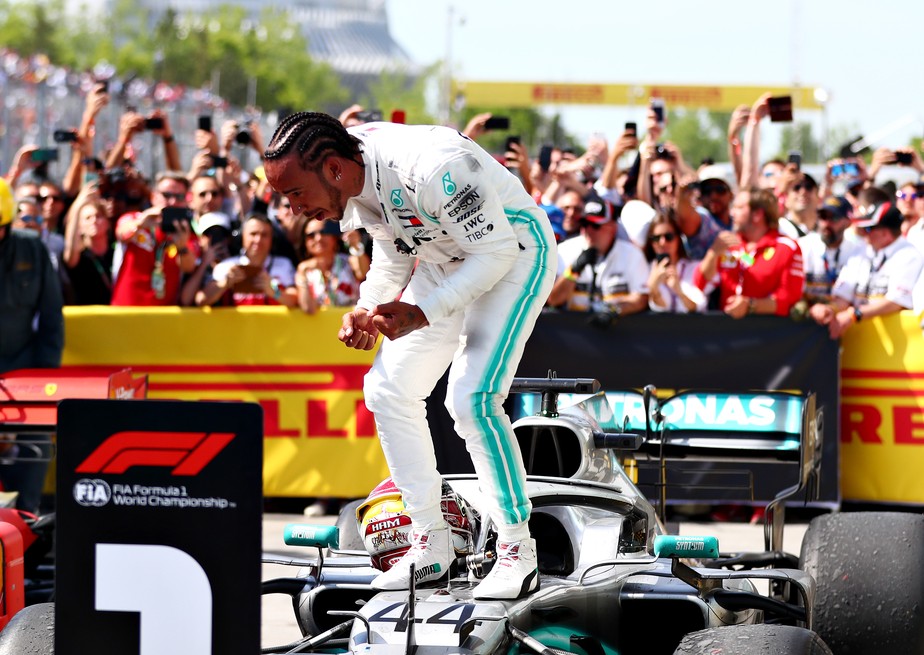 GP do Canadá: Hamilton mantém o domínio e vence a quinta no ano após punição polêmica a Vettel