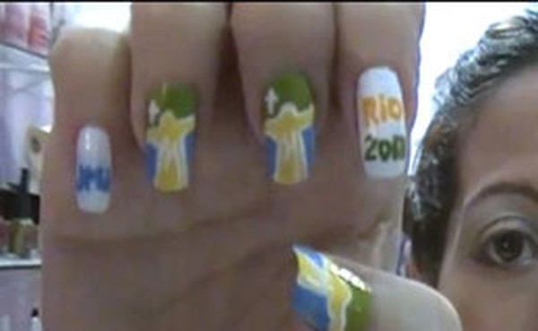Unhas Decoradas Para A Jornada Mundial Da Juventude Moda E Beleza Gnt Ideias dia das criancas unhas. unhas decoradas para a jornada mundial