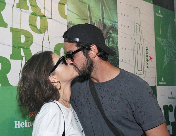 Rodrigo Simas e Agatha Moreira (Foto: Wallace Barbosa/AgNews)