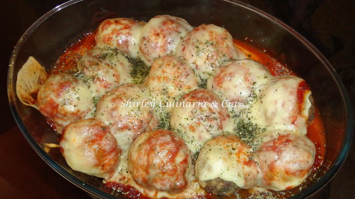 Almondegas A Parmegiana Receitas