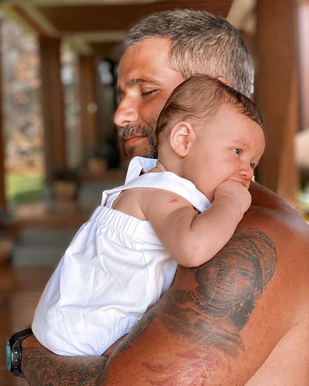 Bruno Gagliasso e Zyan (Foto: Reprodução Instagram)