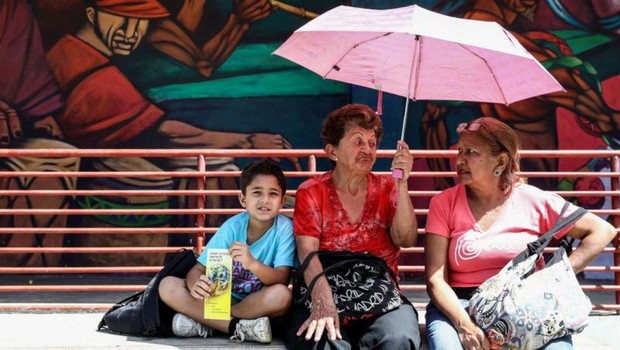 BBC Dados da ONU apontam Venezuela como país do mundo que mais perdeu população nos últimos cinco anos (Foto: Getty Images via BBC)
