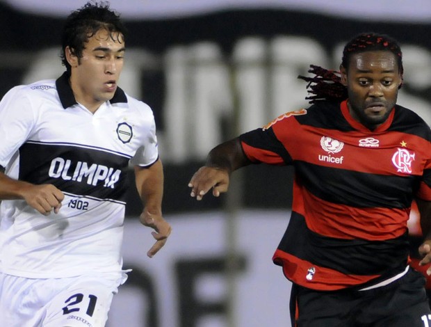 FLAMENGO X OLIMPIA, COPA LIBERTADORES