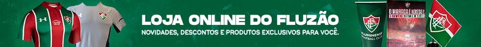Loja online do Fluminense - banner — Foto: Divulgação