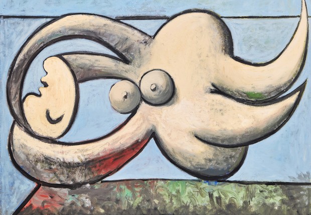 Femme nue couchée, de Pablo Picasso (Foto: Reprodução/Sotheby's)
