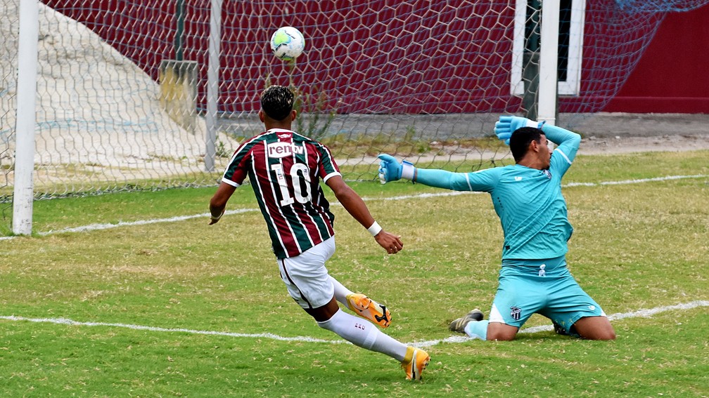 Matheus Martins marca em vitória do Fluminense pelo Brasileiro Sub-17 — Foto: Mailson Santana / FFC