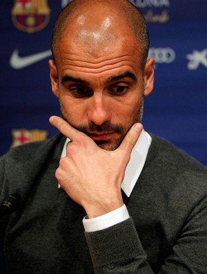 pep guardiola barcelona coletiva (Foto: Agência Reuters)