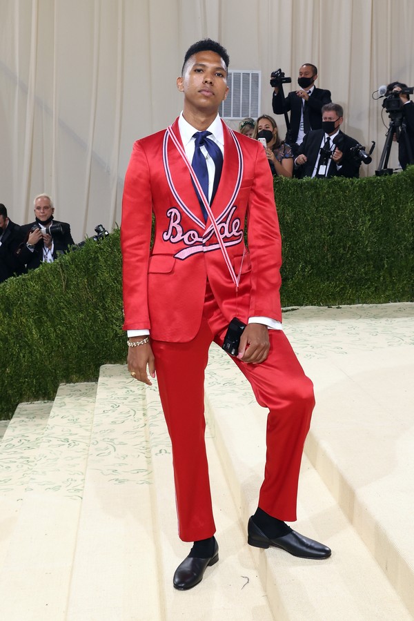 NEW YORK, NEW YORK - SEPTEMBER 13: Tyler Mitchell attends the 2021 Met Gala benefit "In America: A Lexicon of Fashion" at Metropolitan Museum of Art on September 13, 2021 in New York City. (Photo by Taylor Hill/WireImage) (Foto: WireImage)