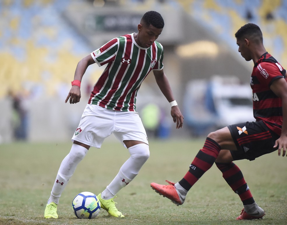 Flamengo x Fluminense - Copa do Brasil sub-17 &mdash; Foto: Andr&eacute; Dur&atilde;o 