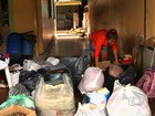 População recolhe doações para afetados pelas chuvas em Goiânia