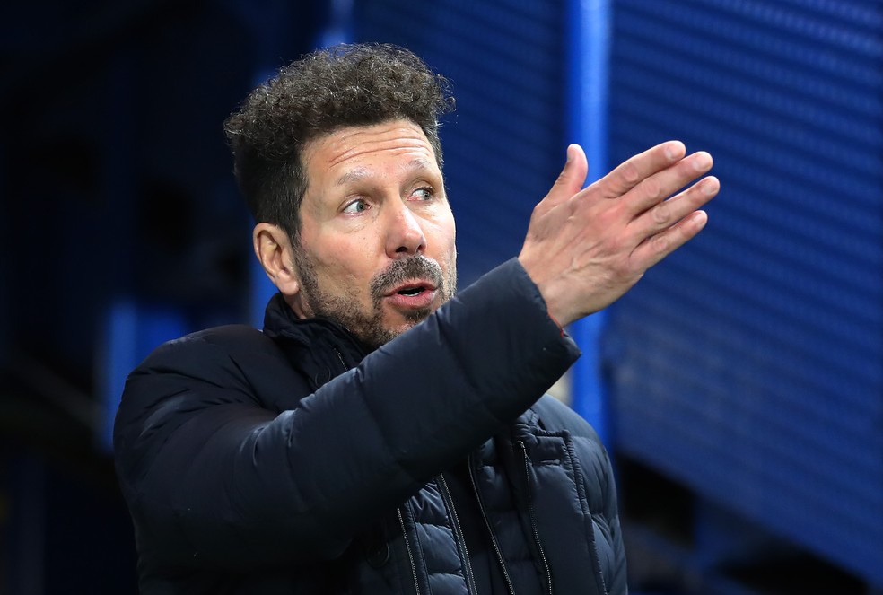 Diego Simeone tamb�m testou positivo para a doen�a � Foto: Getty Images