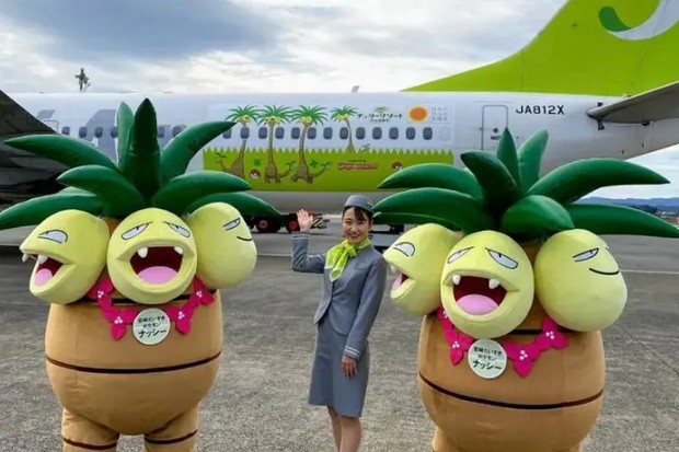 Aviões com desenhos de Pokémon fazem sucesso no Japão (Foto: Divulgação)