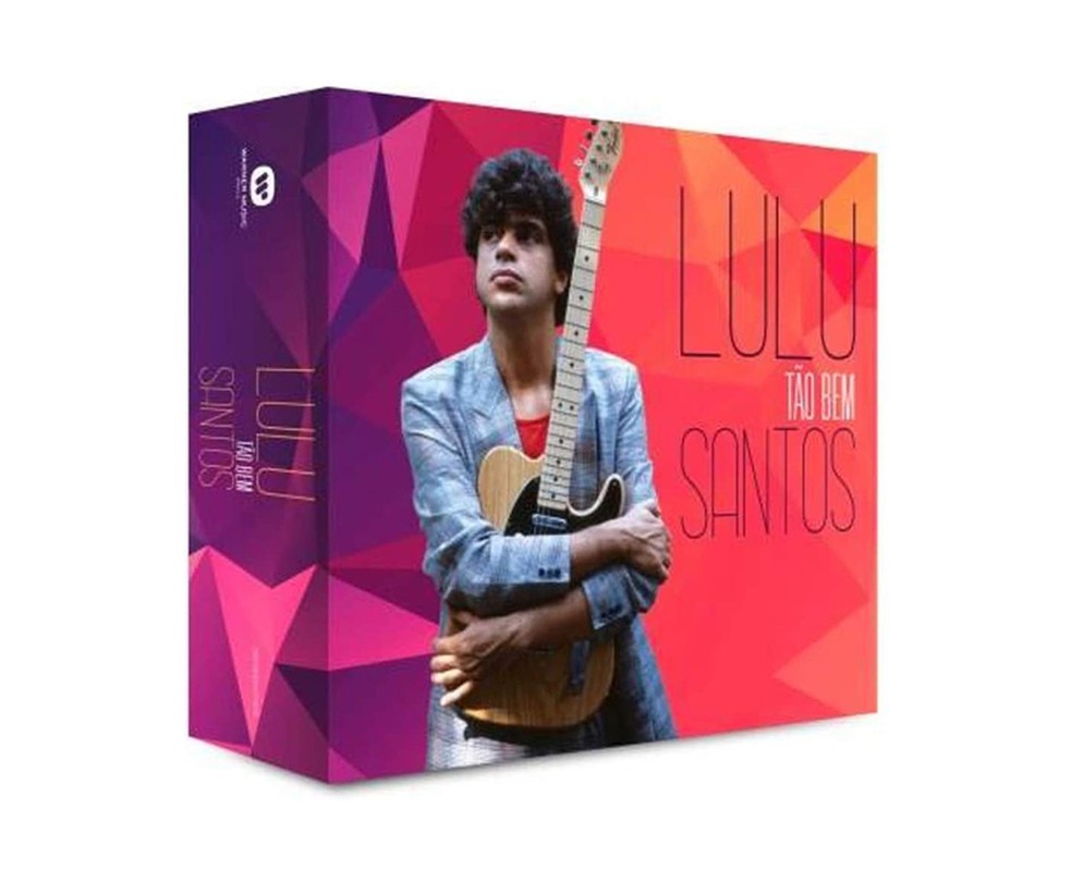 Reunindo os quatro primeiros álbuns solo de Lulu Santos em um único box, Tão Bem traz um compilado com mais de 40 canções (Foto: Reprodução/Amazon)