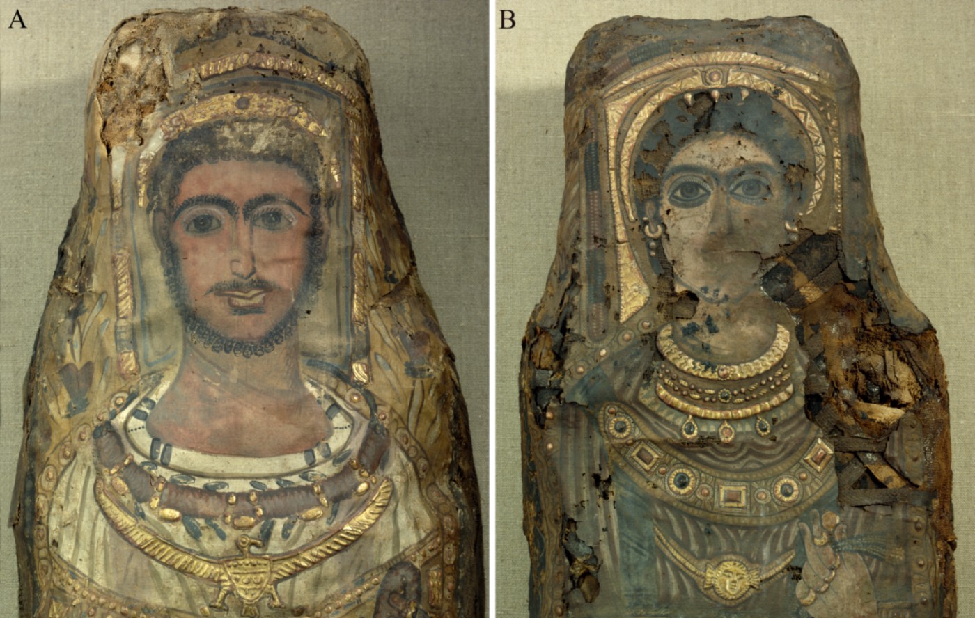 Múmias descobertas há mais de 400 anos passaram por uma tomografia computadorizada (Foto: H.-P. Klut/E. Estel)