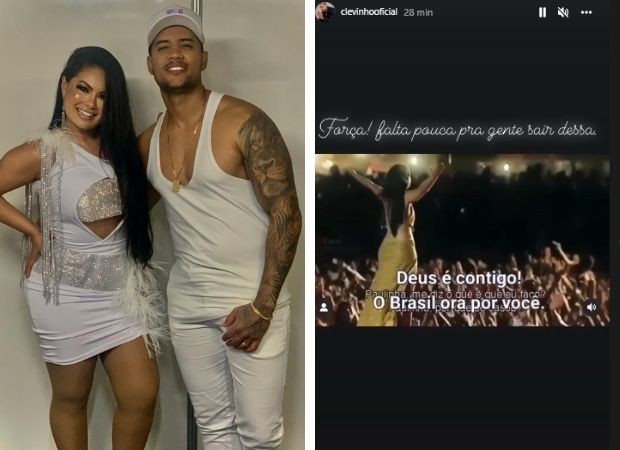 Marido de Paulinha Abelha compartilha vídeos da mulher (Foto: Reprodução/Instagram)