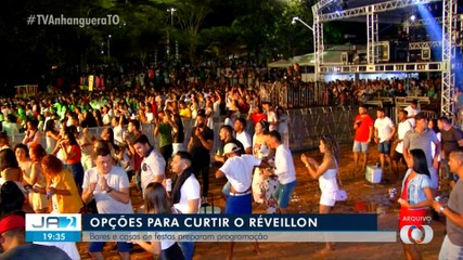 Bares e casas de festas são opções de locais para passar o Réveillon