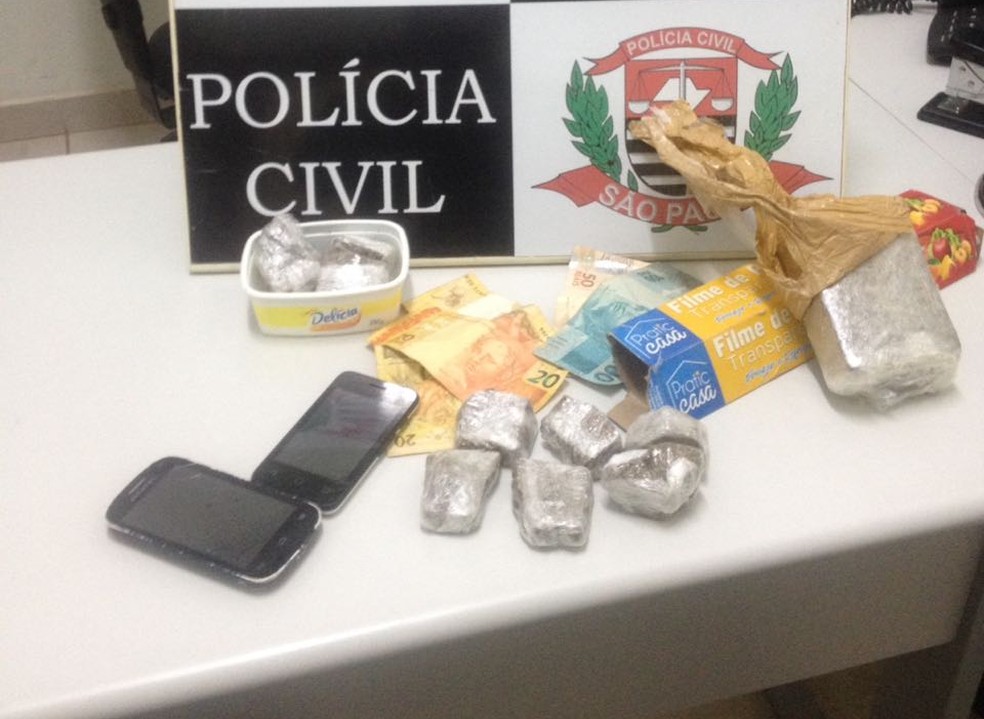 Drogas foram apreendidas durante a operação denominada 'Quinquanginta' (Foto: Polícia Civil/Cedida)