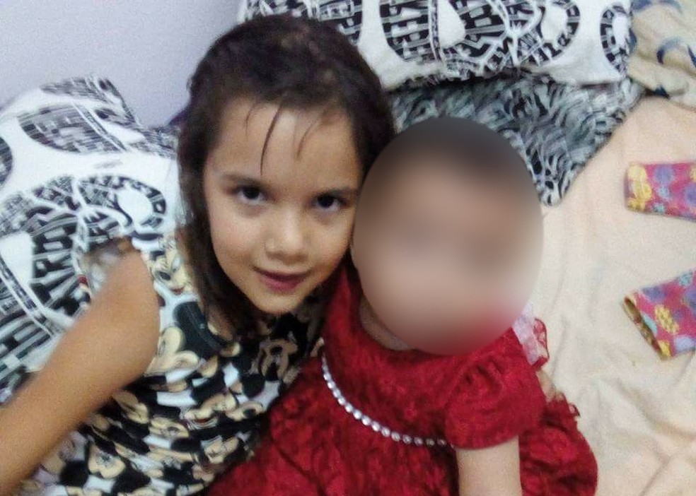 Giovana, de 8 anos, foi encontrada em uma obra em Ibitinga — Foto: Reprodução/TV TEM